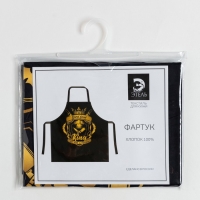 Фартук "Этель" KING 73х71 см, 100% хлопок, саржа 190 гр/м2 Фартук "Этель" KING 73х71 см, 100% хлопок, саржа 190 гр/м2