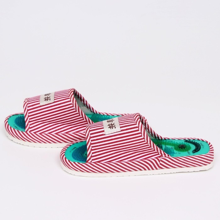 Массажер Tour Ma Line для ступней ног, тапочки, 35-38 размер. 1 пара Массажер Tour Ma Line для ступней ног, тапочки, 35-38 размер. 1 пара