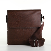 Сумка мужская, цвет коричневый