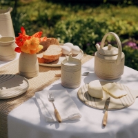 Блюдо для подачи керамическое SL Home &laquo;Райяс&raquo;, d=23 см, 30&times;23 см