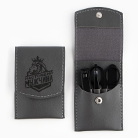 Маникюрный набор 4 предмета «Настоящий мужчина» , 10,2 х 7 см Маникюрный набор 4 предмета «Настоящий мужчина» , 10,2 х 7 см