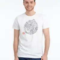 Футболка &laquo;Кавалер&raquo;, белая, размер M