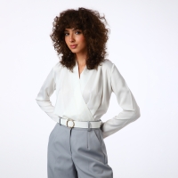 Ремень женский, ширина 3,5 см, цвет белый Ремень женский, ширина 3,5 см, цвет белый