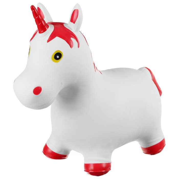 Попрыгун ZABIAKA «Единорог», 66х51 см, 1200 г, цвет МИКС Попрыгун ZABIAKA «Единорог», 66х51 см, 1200 г, цвет МИКС