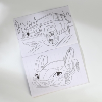 Подарочный набор блокнот-раскраска А6, трекер привычек и восковые мелки «Чемпиону» Подарочный набор блокнот-раскраска А6, трекер привычек и восковые мелки «Чемпиону»