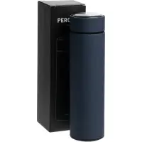 Термос с ситечком Percola, темно-синий Термос с ситечком Percola, темно-синий