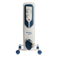 Обогреватель ENGY EN-2507, маслянный, 1500 Вт, 20 м&sup2;, 7 секций, белый