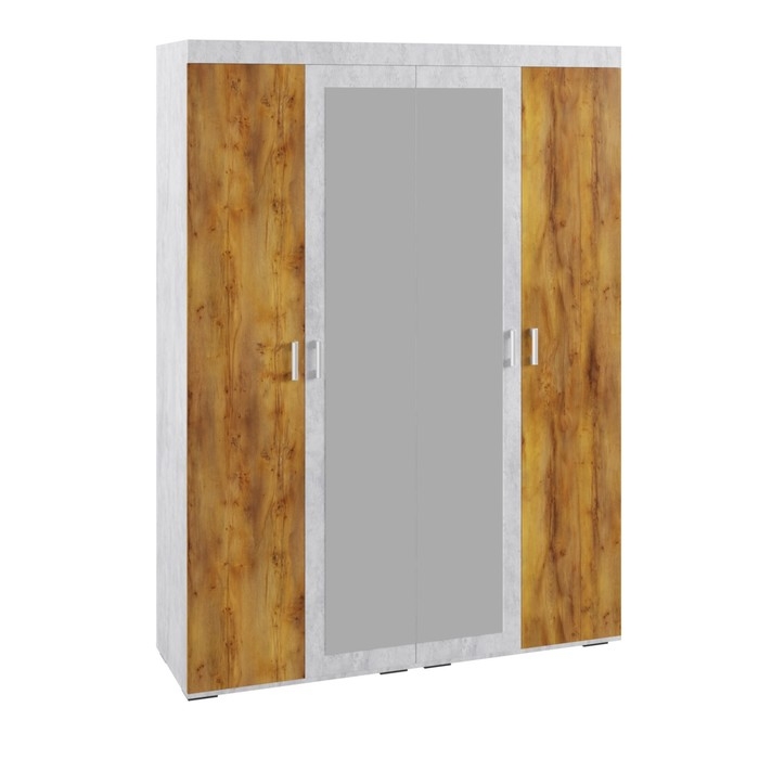 Спальный гарнитур Вега, Шкаф 4х ств, кровать 160х200, стол косметический, тумба прикроватная