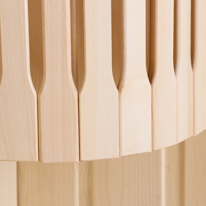 Абажур из липы, угловой Абажур из липы, угловой