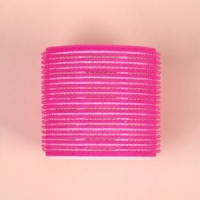 Бигуди «Липучка», d = 6 см, в косметичке, 6 шт, цвет МИКС Бигуди «Липучка», d = 6 см, в косметичке, 6 шт, цвет МИКС