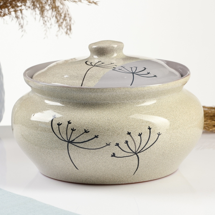 Пельменница Пельменница "Псковская" 1,8л / 15х20,8см, сумерки