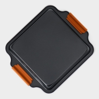 Противень для выпечки Magistro French Bakery, 27×22,5×4 см, антипригарное покрытие Противень для выпечки Magistro French Bakery, 27×22,5×4 см, антипригарное покрытие