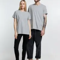 Футболка унисекс Ankara, серый меланж, размер XS Футболка унисекс Ankara, серый меланж, размер XS