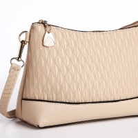 Сумка кросс-боди на молнии, цвет бежевый Сумка кросс-боди на молнии, цвет бежевый