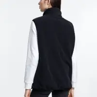 Жилет флисовый унисекс Nesse, черный, размер XS/S