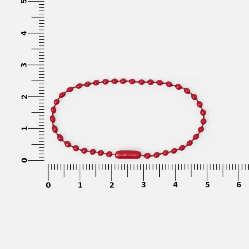 Цепочка для крепления Sharic, красная