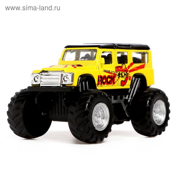 Машина металлическая &laquo;Биг-фут&raquo;, инерционная, МИКС