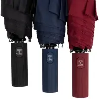 Зонт складной Ribbo, черный Зонт складной Ribbo, черный