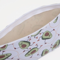 Косметичка на молнии, цвет белый Косметичка на молнии, цвет белый