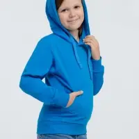 Худи детское Kirenga 2.0 Kids, бирюзовое, 10 лет