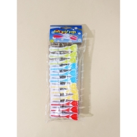 Прищепки бельевые «Тюльпаны», 8,5 см, 12 шт, цвет МИКС Прищепки бельевые «Тюльпаны», 8,5 см, 12 шт, цвет МИКС