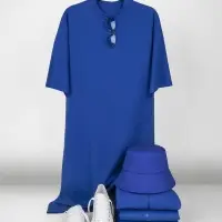 Платье D2, синее, размер M/L