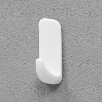 Крючки самоклеящиеся, круглые, с системой бесследного удаления, набор, 2,2 х 6 см, 3 шт.