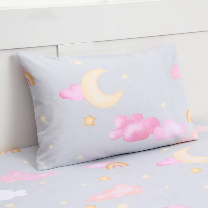 Комплект постельного белья Комплект постельного белья "Этель" 1,5 сп Follow your dream 143х215 см, 150х214 см, 50х70 см -1 шт, 100 % хлопок