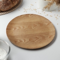 Блюдо для подачи Доляна «Заря», d=25 см, акация Блюдо для подачи Доляна «Заря», d=25 см, акация