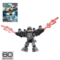 Конструктор Капитан &laquo;Космосолдат&raquo;, 60 деталей