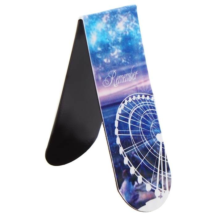 Набор магнитных закладок для книг Calligrata 6 штук, Набор магнитных закладок для книг Calligrata 6 штук, "Достопримечательности", МИКС