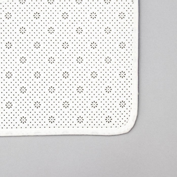 Набор ковриков для ванной и туалета Доляна «Виньер», 2 шт: 44×50, 50×80 см, цвет синий Набор ковриков для ванной и туалета Доляна «Виньер», 2 шт: 44×50, 50×80 см, цвет синий