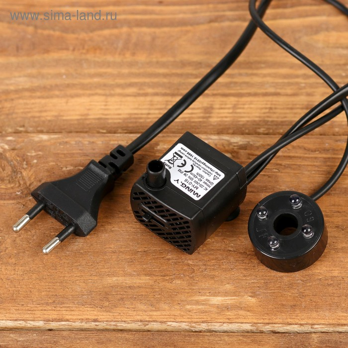 Фонтан Фонтан "Кувшины с корзинками" 10х13х18 см (с подсветкой)