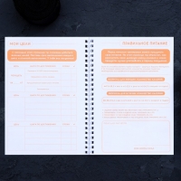 Дневник тренировок «Собственный челендж» на пружине, 25 листов Дневник тренировок «Собственный челендж» на пружине, 25 листов