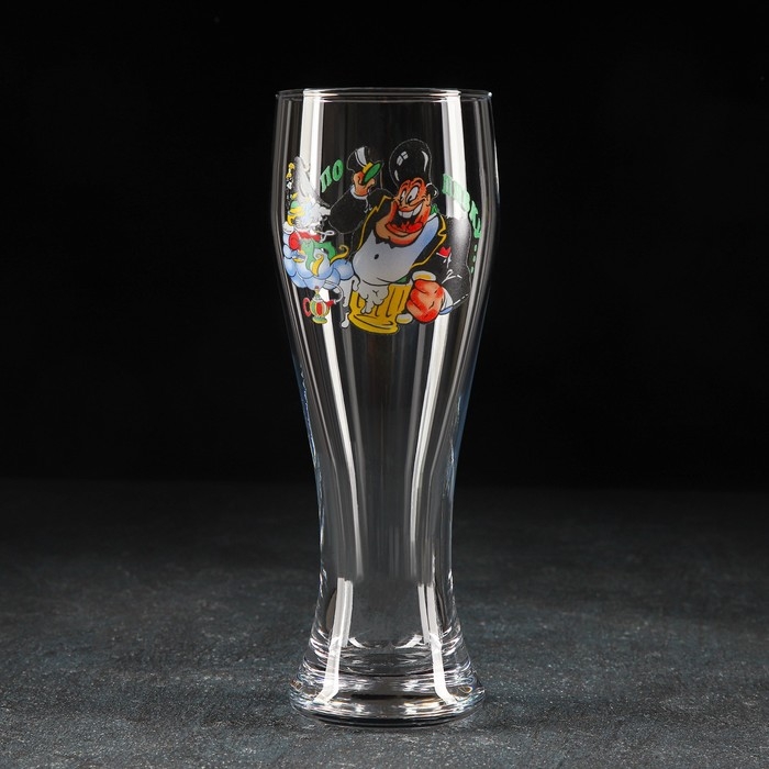 Набор &laquo;Приколы&raquo;, 2 бокала для пива 300 мл, пепельница