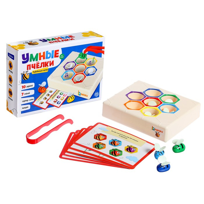 Развивающий набор &laquo;Умные пчёлки&raquo;, сортер, звуковые эффекты