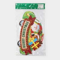 Декоративное украшение (подвеска) "Merry Christmas" 45х38,5 см Декоративное украшение (подвеска) "Merry Christmas" 45х38,5 см