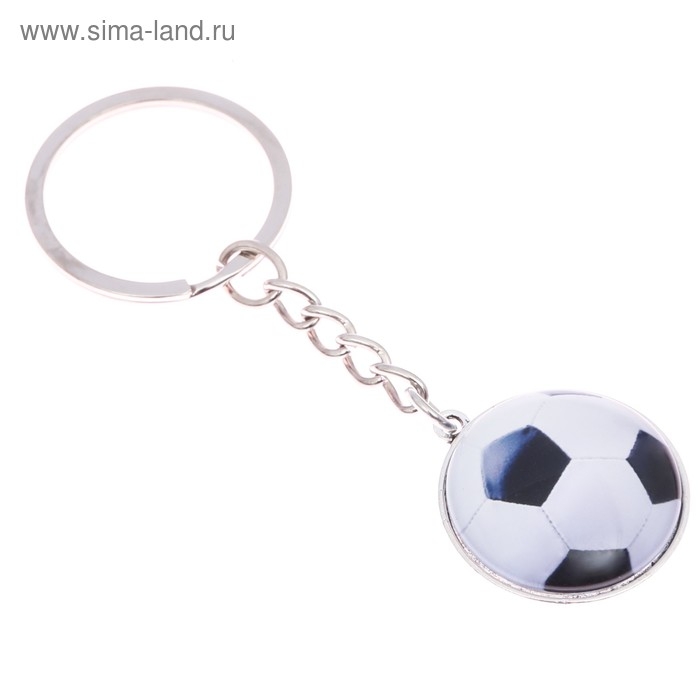 Брелок для ключей, спорт «Футбольный мяч», 9,5 х 2,7 см Брелок для ключей, спорт «Футбольный мяч», 9,5 х 2,7 см