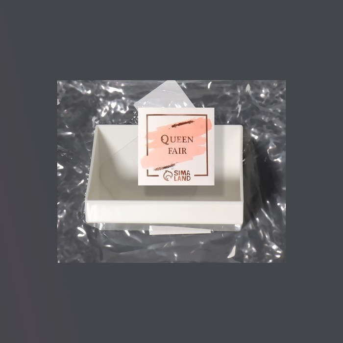 Органайзер для хранения &laquo;BASIC&raquo;, навесной, 1 секция, с клеевой основой, 8,5 &times; 8 &times; 11,5 см, цвет белый