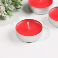 Набор чайных свечей ароматизированных "Пион", 10гр, 9штук Набор чайных свечей ароматизированных "Пион", 10гр, 9штук