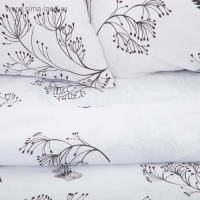 Постельное бельё "Этель" евро Легкость ночи 200х217 см, 240*220 см, 70х70 см - 2 шт., 100% хлопок, бязь 125 г/м&sup2;