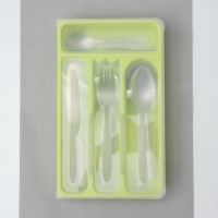 Лоток для столовых приборов с крышкой Доляна, 30×18×4,5 см, цвет МИКС Лоток для столовых приборов с крышкой Доляна, 30×18×4,5 см, цвет МИКС