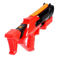 Бластер 2BULLETSGUN, стреляет мягкими и гелевыми пулями