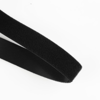 Липучка двусторонняя, 20 мм × 50 см, цвет чёрный Липучка двусторонняя, 20 мм × 50 см, цвет чёрный