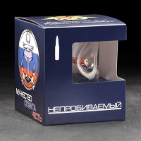 Стакан "Непробиваемый. ВМФ", для виски, эмблема с пулей, 250 мл Стакан "Непробиваемый. ВМФ", для виски, эмблема с пулей, 250 мл