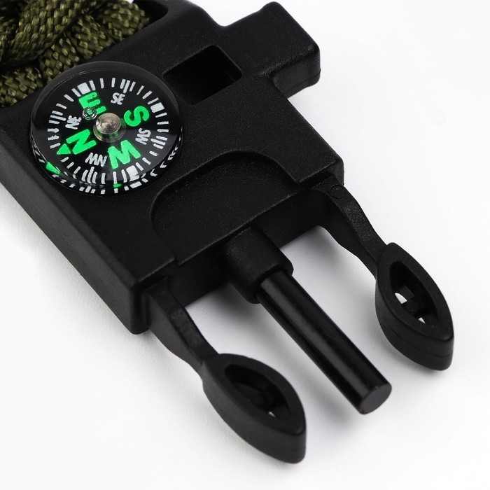 Браслет для выживания «Сильный духом», 26 х 2,5 см. Браслет для выживания «Сильный духом», 26 х 2,5 см.