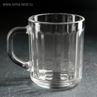 Кружка стеклянная &laquo;Ретро&raquo;, 200 мл