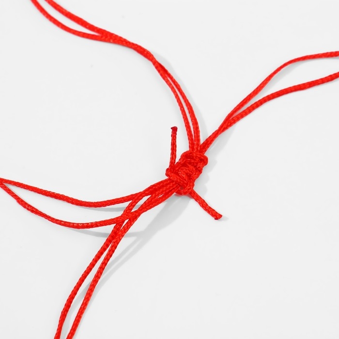 Новый год! Браслет &laquo;Новогодний&raquo; страза крупная, цвет красный с золотом, 7см