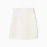 Юбка для девочки, MINAKU :Party Dress, цвет белый, рост 140 см