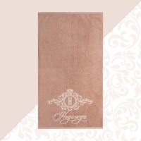 Полотенце именное махровое "Этель" Надежда 50х90см, 100% хлопок, 420гр/м2 Полотенце именное махровое "Этель" Надежда 50х90см, 100% хлопок, 420гр/м2